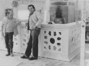 Μαρμάρινο χειροποίητο διαχωριστικό