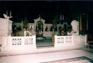 Μαρμαρόγλυπτο θωράκι, Άγιος Θεράποντας Θεσσαλονίκης