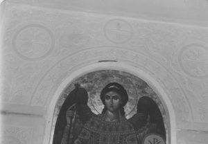 Λεπτομέρεια μαρμάρινου τέμπλου, Γάζαρο Σερρών