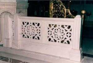 Μαρμαρόγλυπτο θωράκιο, Άγιος Θεράποντας Θεσσαλονίκης