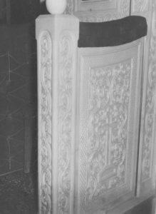 Μαρμαρόγλυπτο θωράκιο, Γάζαρο Σερρών